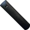 The back of a black remote control is shown against a white background. Produktbild-Vorschau