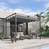 Pergola ca. 3x2m Garten Pavillon Terrassendachung Metall Produktbild-Vorschau 4