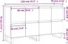 vidaXL Dressoirs, 2 stuks, betonkleur, houtvezel Productafbeelding-voorbeeld 8