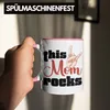 Trendation - This Mom Rocks Lustige Tasse Mama Rockn Roll Produktbild-Vorschau 4