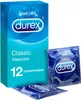 Durex Classic, Pánsky kondóm, Priehľadná, Latex, 52 mm, 12 Náhľad obrázku produktu 7