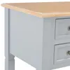 vidaXL Psací stůl šedý 109,5 x 45 x 77,5 cm Dřevo Náhled obrázku produktu 5