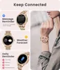 Smartwatch Damen Premium Mit Telefonfunktion Schrittzähler Produktbild-Vorschau 3