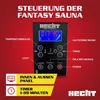 HECHT Infrarot Sauna Fantasy | 12 Heizstrahler | 3450 W | Produktbild-Vorschau 8
