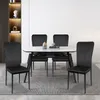 lot de 6 chaises de salle à manger Chaise rembourrée Chaise Voir les images du produit 2