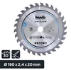 kwb 586757. Hartslijpschijf voor cirkelzaag, 190 x 20 mm, 1 Productafbeelding-voorbeeld 2