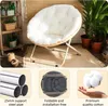 Chaise de camping pliable Fauteuil de camping avec tabouret Voir les images du produit 7