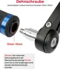 Zrcátka na řídítka motocyklu, 2 kusy univerzálních zrcátek Náhled obrázku produktu 7
