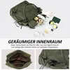 Handtasche 3-Tlg Shopper Schultertasche Geldbörse Damen Produktbild-Vorschau 5