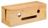 Relaxdays Scatola porta cavi per 2 prese multiple, bambù, A Anteprima dell’immagine prodotto 10