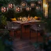 LED Solar Lichterkette Feuerball - 8 Kugeln mit Produktbild-Vorschau 7
