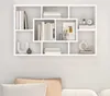 Scaffale a parete bianco lucido 85x16x52,5 cm Materiale a Anteprima dell’immagine prodotto 9