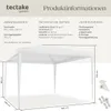 tectake® Pavillon Farah 3 x 3 m Produktbild-Vorschau 5