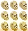 9 Totenköpfe – Halloweendeko 5 cm Produktbild-Vorschau 6