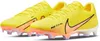 A pair of yellow Nike soccer cleats with orange and pink accents, displayed on a white background. Produktbild-Vorschau