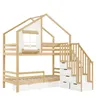 Merax Etagenbett Kinderbett 90x200 cm mit Schubladen, Produktbild-Vorschau 15