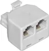 Goobay ISDN T-Adapter, RJ11/RJ14-Stecker (6P4C) > 2x Produktbild-Vorschau 1