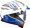 Scorpion ADF-9000 Air Desert Motocross Helm, weiß/blau/rot, Produktbild-Vorschau 2