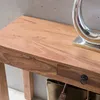Wohnling Acacia Table console massive 120 cm avec 1 tiroir Voir les images du produit 13
