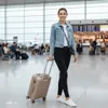 Kleiner Herren Koffer Handgepäck Bordgepäck Reisekoffer Produktbild-Vorschau 6