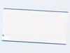 A white product with a blue border on a light gray background. Produktbild-Vorschau