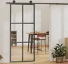 vidaXL Schiebetür mit Beschlag ESG-Glas & Aluminium 90x205 Produktbild-Vorschau 8