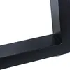 Close-up shot of a black metal table leg. Náhled obrázku produktu