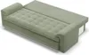 Sofa 3-Sitzer mit Schlaffunktion Foresta, Cord - Grün Produktbild-Vorschau 4