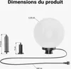 Wiltec luce a globo Ø 30 cm con picchetto a terra, luce da Anteprima dell’immagine prodotto 3