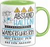 Wanderführerin Tasse Geschenk Lustig Abstand Halten Produktbild-Vorschau 1