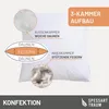 Daunenkissen 40x80 cm 3-Kammerkissen Kopfkissen Kissen Produktbild-Vorschau 6