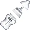 A disassembled baby bottle with its components laid out. Produktbild-Vorschau