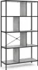 Deliaca stena Vicco Fyrk betón 80 x 146 cm, Model 31080 Náhľad obrázku produktu 1