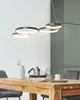 BELIANI Lampa wisząca czarna aluminium zintegrowane Podgląd zdjęcia produktu 2