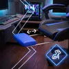 Gaming Stuhl Bürostuhl Schreibtischstuhl mit Fußstütze, Produktbild-Vorschau 3