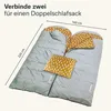 Skandika Deckenschlafsack Dundee Flanell | Baumwolle, Produktbild-Vorschau 6