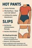 Adira Damen Baumwolle Menstruation Inkontinenz Slip Panty Produktbild-Vorschau 2