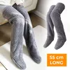 Calze lunghe alte e soffici, calze di peluche calde ed Anteprima dell’immagine prodotto 9