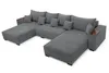 Allen U Ecksofa 360 x 185 cm, Sofa mit Schlaffunktion, Produktbild-Vorschau 3