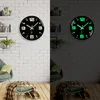 Leuchtend Wanduhr, Ohne Tickgeräusche Lautlos, Einfach zu Produktbild-Vorschau 7