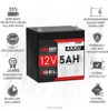 Langzeit Akku 12V 5Ah Blei Gel Akku Batterie Bleiakku ers. Produktbild-Vorschau 2