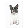 MuchoWow® Mauspad Mousepad Französische Bulldogge - Schwarz Produktbild-Vorschau 1