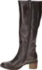A side view of a dark brown leather boot. Produktbild-Vorschau