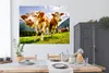 MuchoWow® Poster Kühe - Berge - Gras - Landschaft - Alpen Produktbild-Vorschau 3