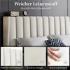 Yaheetech Polsterbett Bettrahmen Gepolstertes Bettgestell Produktbild-Vorschau 6