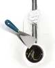 A spatula is being used to apply plaster around an electrical junction box with wires. Produktbild-Vorschau