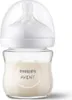 A Philips Avent baby bottle filled with milk, shown against a white background. Náhľad obrázku produktu