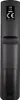 The back of a black TV remote control. Produktbild-Vorschau