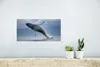 MuchoWow® Poster Wal, der aus dem Wasser springt 40x20 cm - Produktbild-Vorschau 5