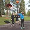 TRMLBE Basketballkorb Outdoor Indoor 1,6-2,1m Basketball Produktbild-Vorschau 9